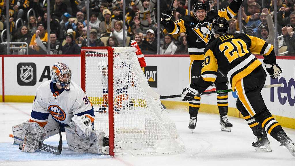 Penguins Beat Islanders 3-1 for Fifth Win in Six Games