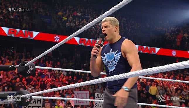 Cody Rhodes Reveals He Vomited Seconds Before Live Event Match