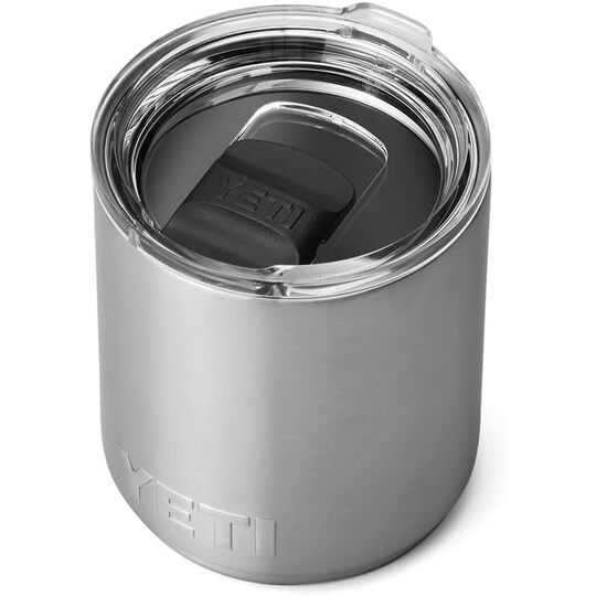 YETI Rambler 10 oz Stackable Lowball 2.0, Vacuum Insulated, Stainless Steel with MagSlider Lid, Stainless